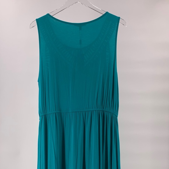 CABLE & GAUGE Midi Stretch SPRING DRESS - Picture 7 of 8
